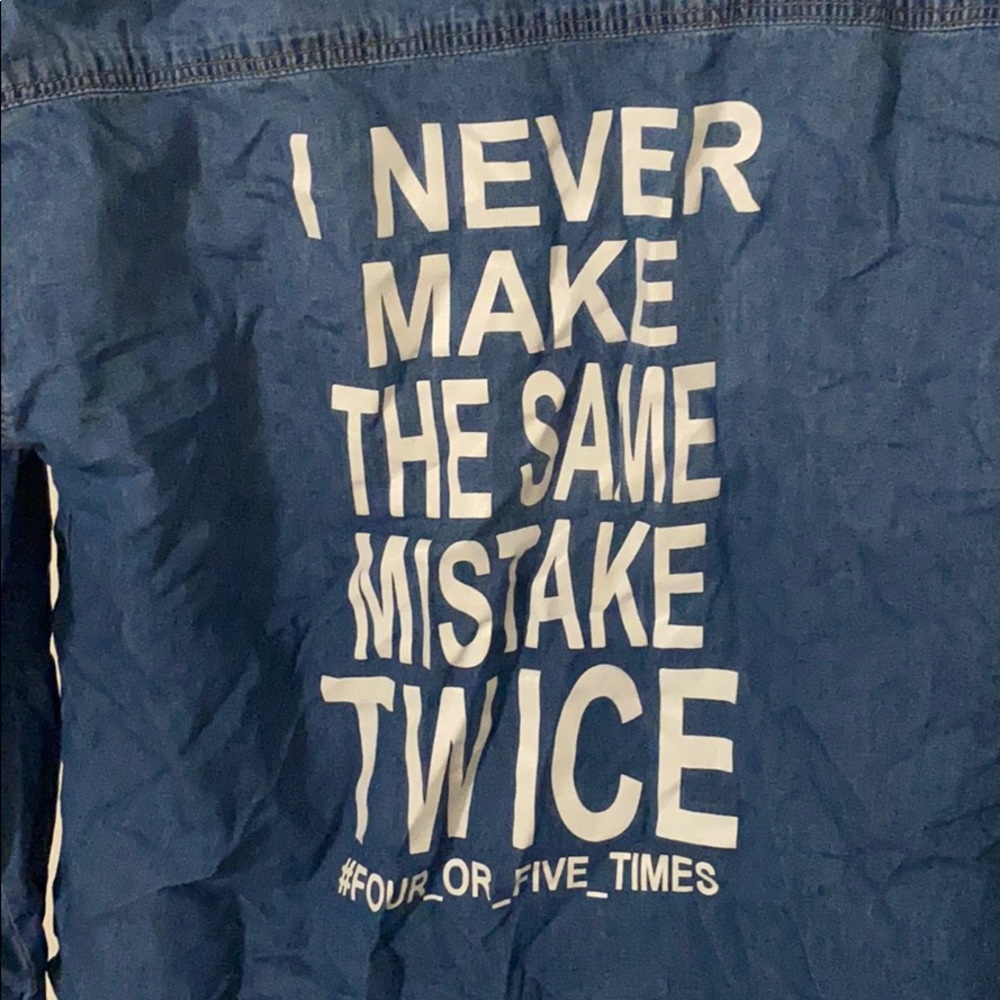 Button Up Jean Jacket - Picture 3 of 4